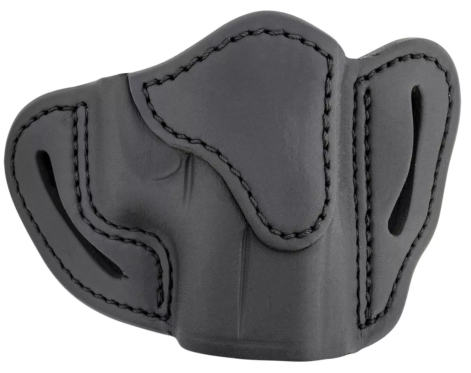 1791 Gunleather BHC Optic Ready Holster (OR-BHC-SBL-R), OWB, Right Handed, Stealth Black Leather
