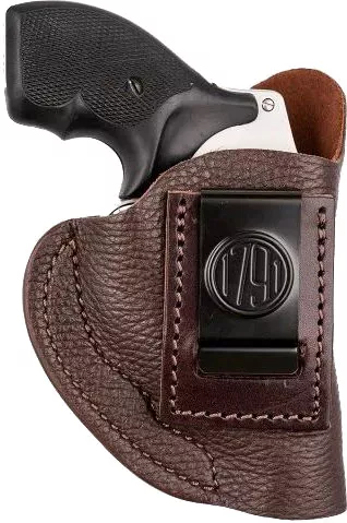 1791 Gunleather Fair Chase IWB Holster, Classic Brown Deer Hide, Right Hand, Size 0 (FCD-0-BRW-R)
