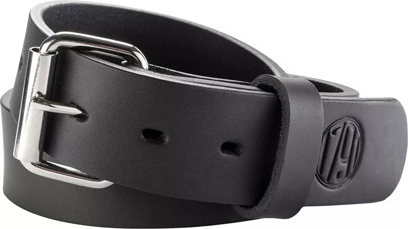 1791 Gunleather Gun Belt 01 (BLT-01-46/50-SBL-A), Size 46/50, 1-1/2" Width, Stealth Black Leather