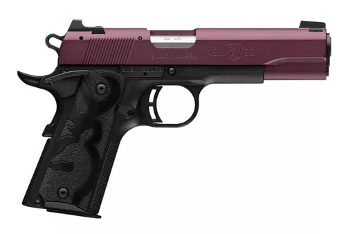 1911-22 BK LBL 22LR 4.2" CHRY# | BLACK LABEL BLACK CHERRY