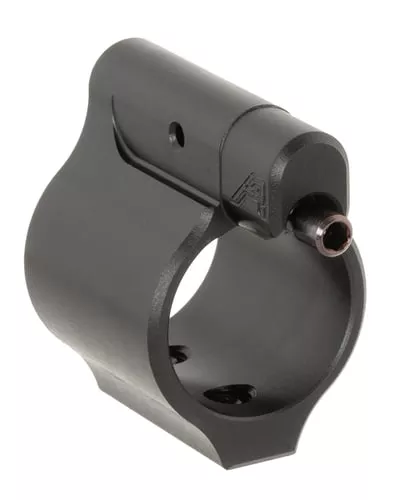 Aero Precision Gas Block .750 Low Profile Adjustable DLC Coating Black