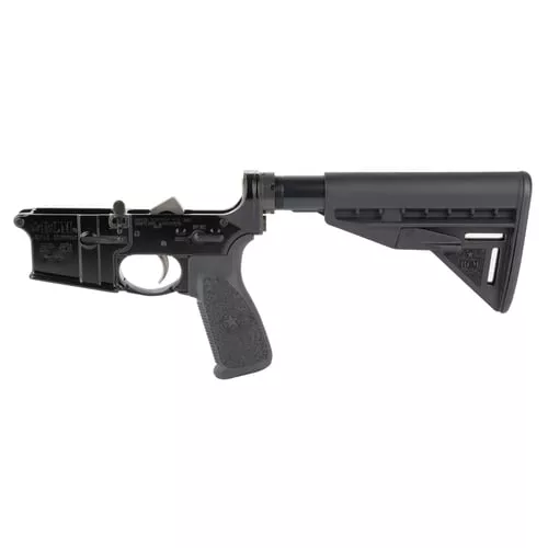 BCM CMPLT LWR W/BCM STK MD 3 BK BLEM