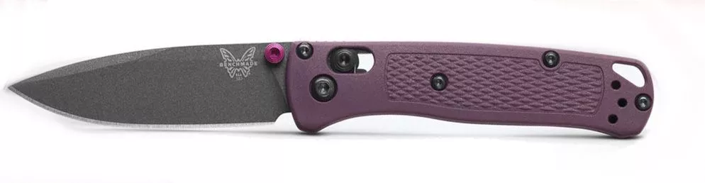 Benchmade 533GY-09 Mini Bugout AXIS Lock In Dark Purple Grivory
