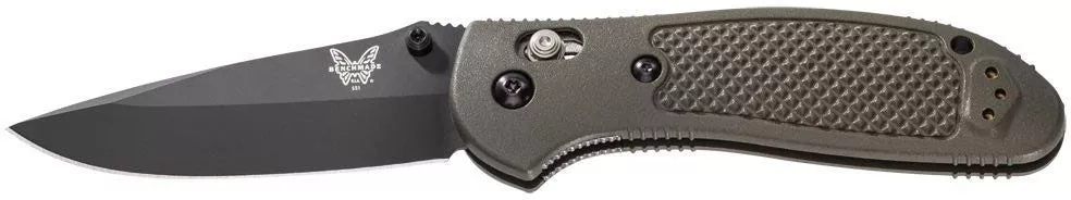 Benchmade Griptilian Knife w/Plain Edge Drop Point Blade (551BKOD-S30V)