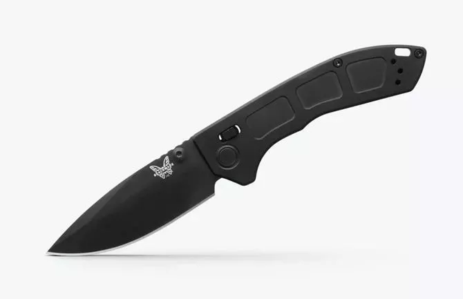 Benchmade Mini Narrows, Folding Knife w/Stainless Drop Point Plain Edge Blade (743)