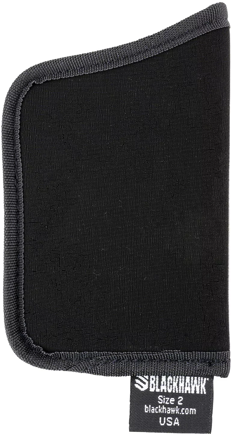 BlackHawk TecGrip Pocket Holster Black Laminate Size 02 (40TP02BK)