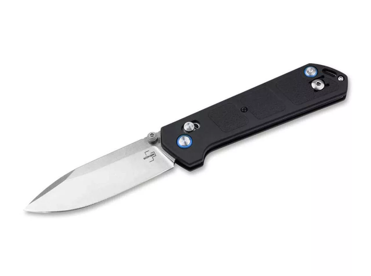 Boker Kihon Folding Knife Black DC 2.0 D2 Plain Edge 01BP0009