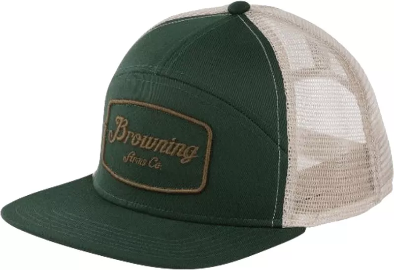 Browning Contour Mesh Cap 308583841, Green, Snap Back