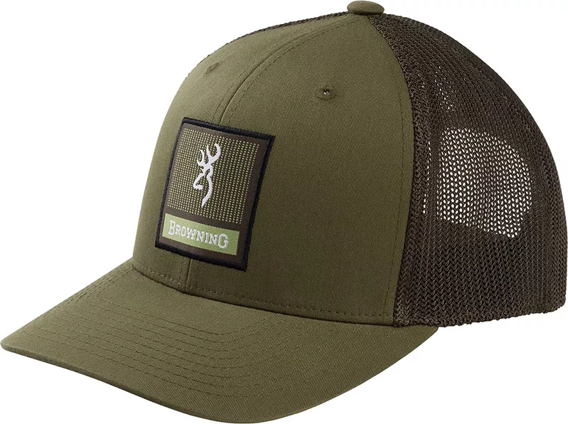 Browning Prowler Mesh Cap 308256641, Loden, Snap Back