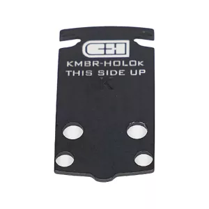 C&H Precision Pistol Red Dot Mounting Plate Kimber R7 To Holosun 407K, 507K