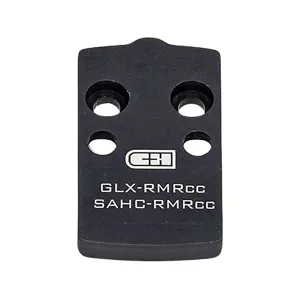 C&H Precision Pistol Red Dot Mounting Plate Springfield Hellcat w/ RMSc Footprint To Trijicon RMRcc