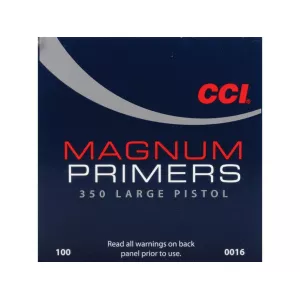 CCI Large Pistol Magnum Primers #350 Case of 5000 (5 Boxes of 1000)