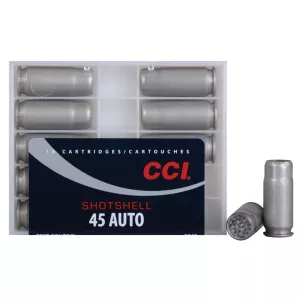 CCI Shotshell 45 ACP Ammo 120 Grain Lead Shot Box of 10