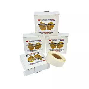 CED Waterproof Target Pasters 7/8" Square White 1000PK