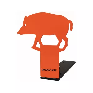 Champion Hog Pop-Up Reactive Target 22 Caliber Rimfire Steel