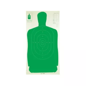 Champion LE B-27FSA Green Silhouette Target24" x 45" Paper 100PK