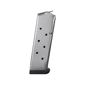 Check-Mate Magazine for 1911 Full 45 ACP 7 Round Stainless Steel