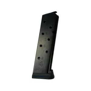 Check-Mate Magazine for 1911 Full 45 ACP 8 Round Black
