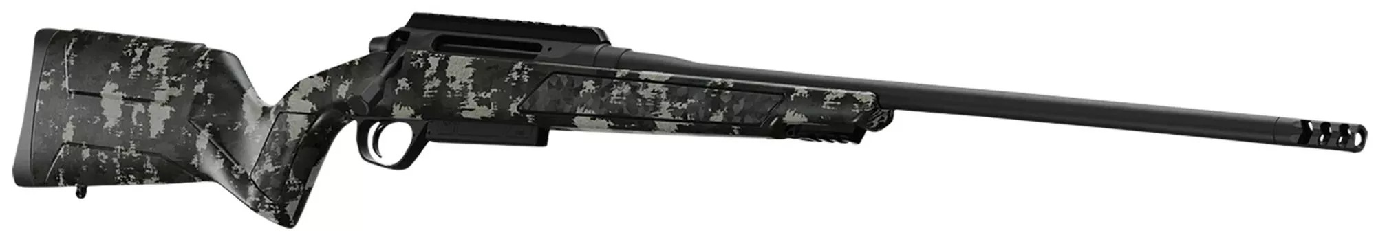 Christensen Arms Evoke Hunter Bolt Action Rifle 8011502600, 300 Win Mag, 22" Threaded, Multi- Tone Green Hunter Stock, 4 Rnds