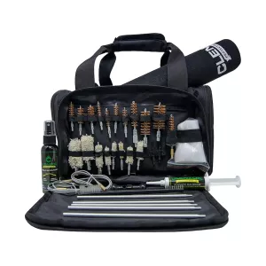 Clenzoil Universal Range Bag Gun Cleaning Kit Black