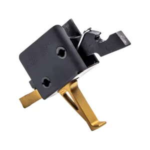CMC Trigger Goldfinger AR-15, AR-10 Single Stage Trigger Flat