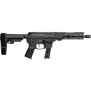 CMMG Banshee Mk17 9mm Luger Pistol 8" Threaded Barrel 21+1 Round Armor Black Pistol Brace