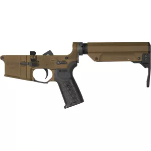CMMG RESOLUTE Mk4/AR15 Complete Lower Receiver Mil-Spec Trigger Midnight Bronze