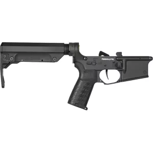 CMMG RESOLUTE Mk4/AR15 Complete Lower Receiver ZEROED Trigger Armor Black