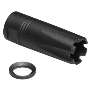 CMMG ZEROED Flash Hider 22 LR 1/2"-28 Thread Aluminum Black