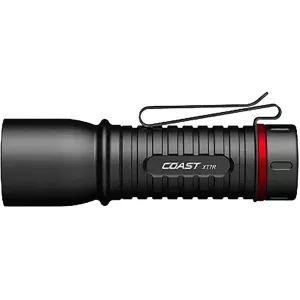 Coast XT7R Rechargeable Flashlight Black