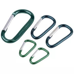 Coghlan's Biners Carabiner Aluminum 5PK