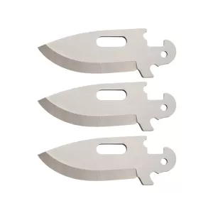 Cold Steel Click N Cut Fixed Blade 2.5" Drop Point 420J2 Replacement Blades 3PK