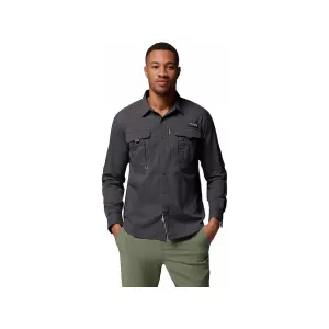 Columbia Men's Bahama Elite Long Sleeve Shirt Shark Medium