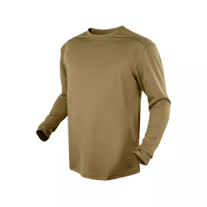 Condor Men's Maxfort Training Long Sleeve Crew Neck Shirt Tan XL