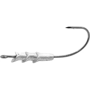 Core Tackle Scamper Rig 1/16 oz Weighted Hook #2/0 Unpainted 3PK