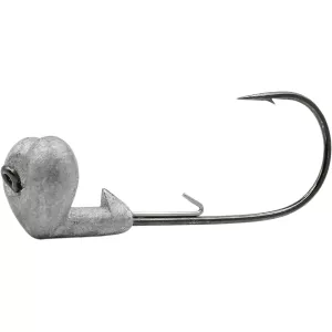Core Tackle Strut Head 3/16oz Round Ball Jighead #3/0 Unpainted