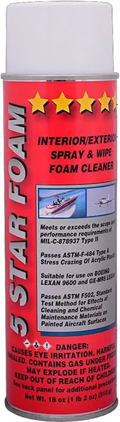 Corrosion Technologies 5 Star Foaming Cleaner, 18oz Aerosol Can (56974)