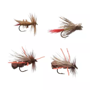 Cortland Fairplay Hopper Pack Fly Assortment 4PK