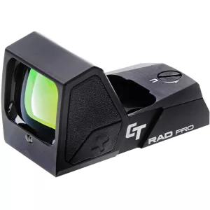Crimson Trace RAD Pro Reflex Red Dot Sight 1x 3 MOA Dot Matte Black