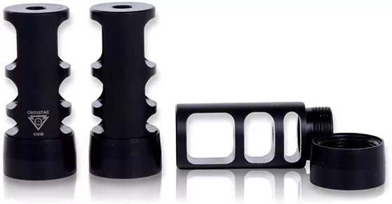 Crosstac Mk109 Muzzle Brake 5.56mm/223 Rem, 1/2x28 Thread (135701223)