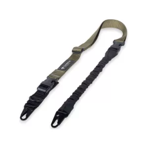 CrossTac Single/Double Point Rifle Sling Nylon Olive Drab