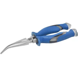 Cuda 8.5" Titanium Bonded Bent Needle Nose Pliers