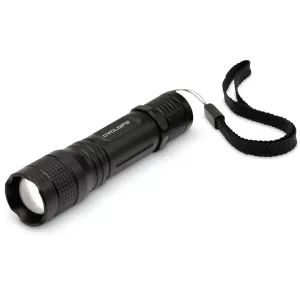 Cyclops TF-150 Flashlight AA Battery Black
