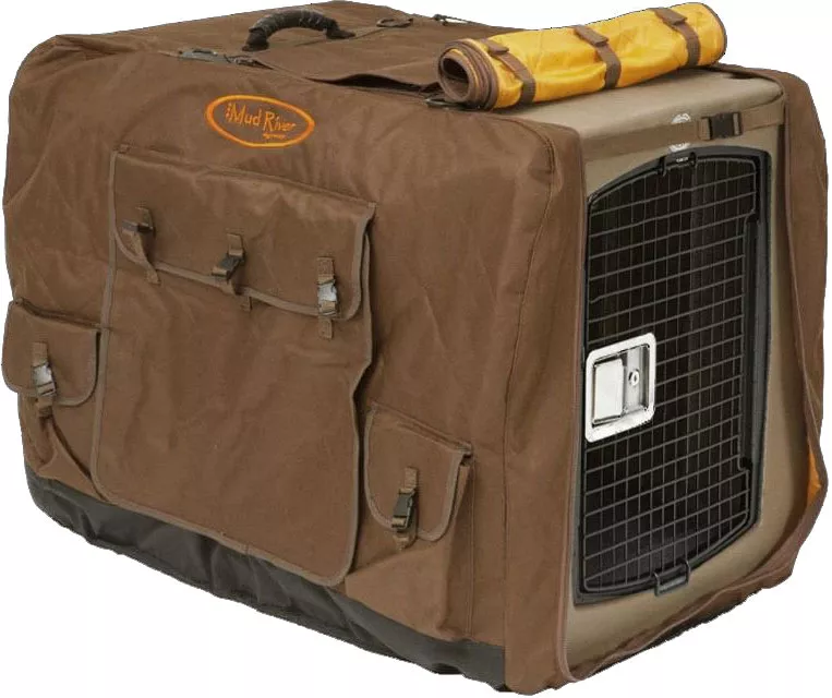 Dakota 283 Mud River Extended Large Crate Cover (D2CVREXBRN)
