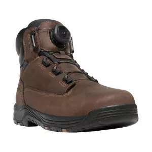 Danner Caliper BOA Aluminum Toe Work Boots Leather Brown Men's 11.5 D