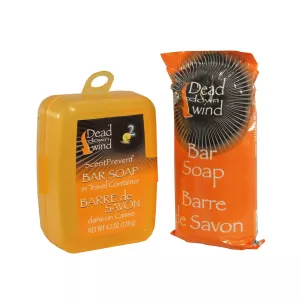 Dead Down Wind Scent Elimination Bar Soap with Travel Case 4.5 oz