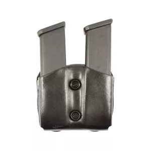 DeSantis Gunhide Double Stack Double Magazine Pouch Ambidextrous S&W M&P 9, 40 Leather Tan