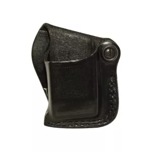 DeSantis Gunhide S.S. Single Magazine Pouch Right for Glock 43 Leather Black