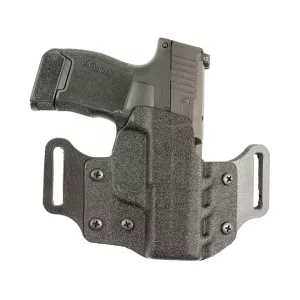 DeSantis Gunhide Veiled Partner OWB Holster Right Hand Springfield Hellcat Pro Kydex Black