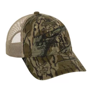 Drake Mens Mesh Back Hat Mossy Oak Treestand
